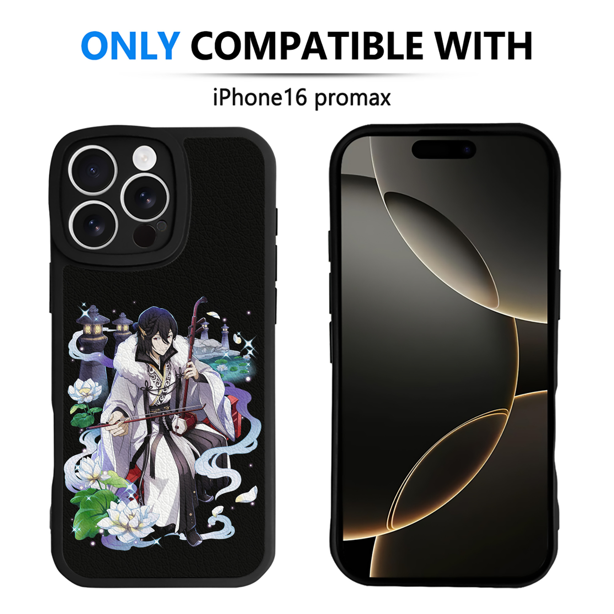 （画像用） 文豪ストレイドッグス Bungo Stray Dogs 【iPhone 16シリーズ対応】シリコンスマホケース（レザー調） 材質：シリコン